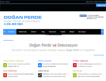 Tablet Screenshot of doganperde.com